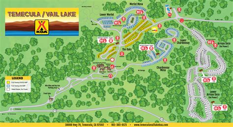 Temecula koa at vail lake - Temecula KOA at Vail Lake. Open All Year. Reserve: 800-562-1873. Info: 951-303-0173. 38000 Hwy 79 South. Temecula, CA 92592. Email This Campground. Check-In/Check-Out Times. Check-In/Check-Out Times
